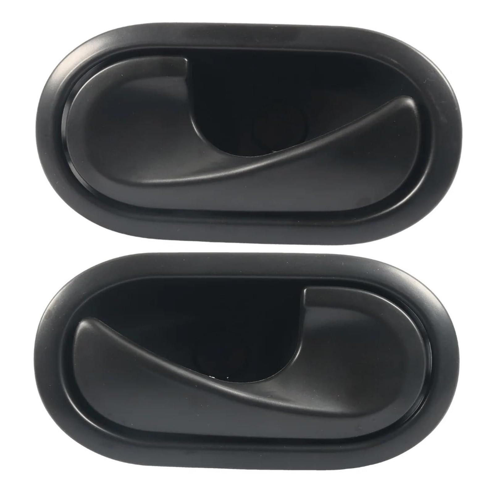 ELEKMPMGTD Interior Door Handle for Dacia for Sandero I 2008-2012 Interior Door Handle(1 Pair Black)
