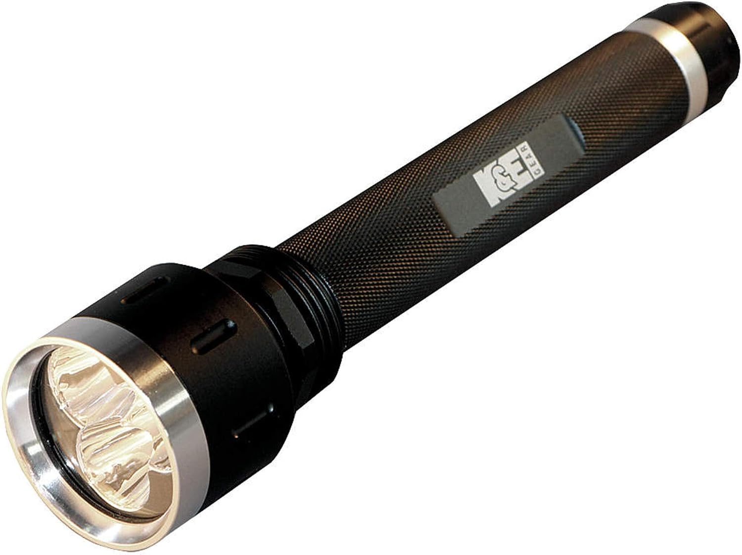 Railhead Gear LED Tactical 700 Lumen Flashlight, IPX4 Water Resistant & ANSI FL1 Rated, Aircraft Grade Aluminum, KE-FL89