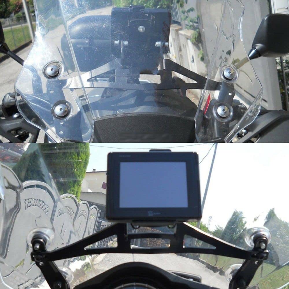 Supporto GPS Smartphone Staffa di navigazione for moto Staffa for telefono cellulare, for Suzuki, Vstrom 1000 DL1000 2014-2017 Porta cellulare per moto