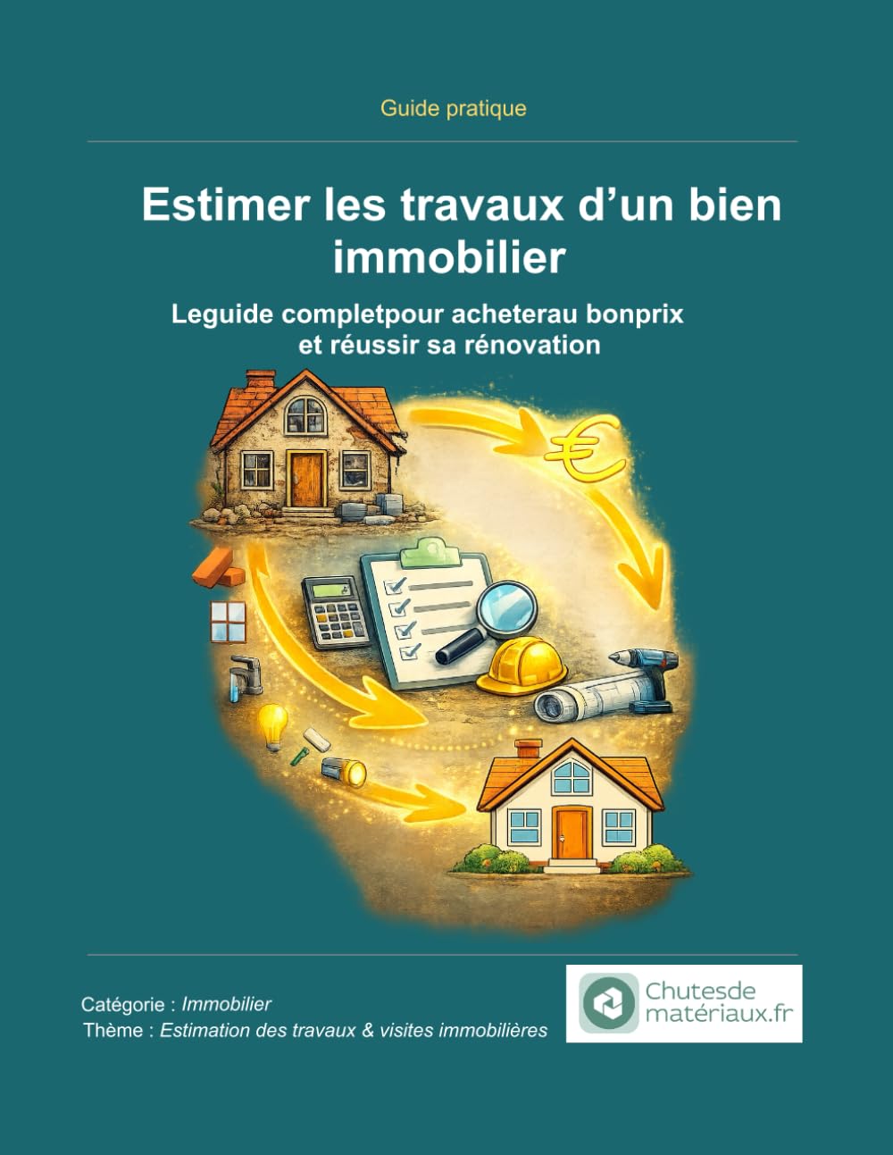 Estimer les travaux d’un bien immobilier: Le guide complet pour acheter au bon prix et réussir sa rénovation (Estimation des travaux & Rénovation immobilière)