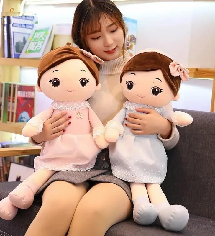 Image of Stuff Doll Soft Toy for Kids Dolls Plush Stuffed Girly Toys Gift Babies Cuddly Animal Cute Teddy Bear Plushie Safe & Huggable Gifts for Toddlers, Boys & Girls 40cm