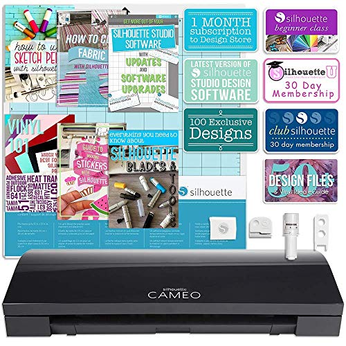 Silhouette America CAMEO-3-BLACK Traceur de DECOUPE, Noir