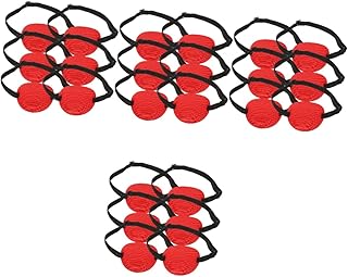 Amosfun 24 Peças Óculos De Ambliopia 3D Tapa-Olhos De Ambliopia Tapa-Olho Único Tapa-Olhos Máscara Preta Tapa-Olhos Preguiçoso Tapa-Olho Preto Tapa-Olhos Respiráveis Tapa-Olhos