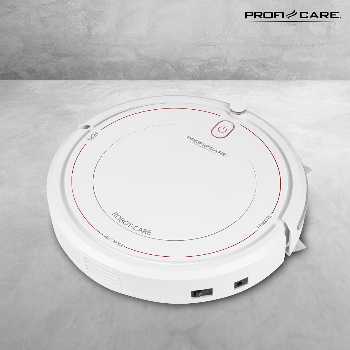 ProfiCare ® Boden-Saugroboter reinigt selbstständig alle Räume, Staubsauger Roboter inkl. Fernbedienung, Vacuum Cleaner mit HEPA-Filter und 3 Reinigungsprogrammen, mit Treppenerkennung - PC-BSR 3042