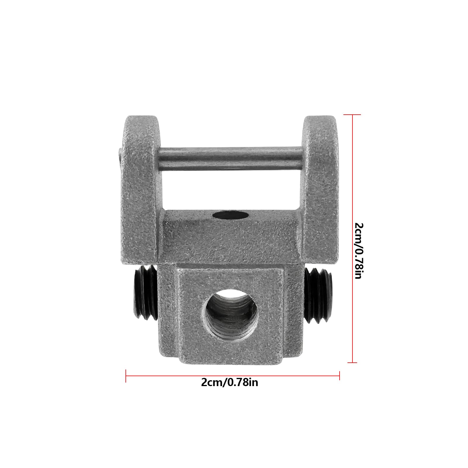 Be In Your Mind 2Pcs Spare Fretsaw Scroll Saw 2x2 cm Pinless Blade Adaptor 0.7mm Wire Blade Chuck Pull Pattern According to the Curve Bar Multi-Purpose Multi-Faceted Tooth Line - Image 4