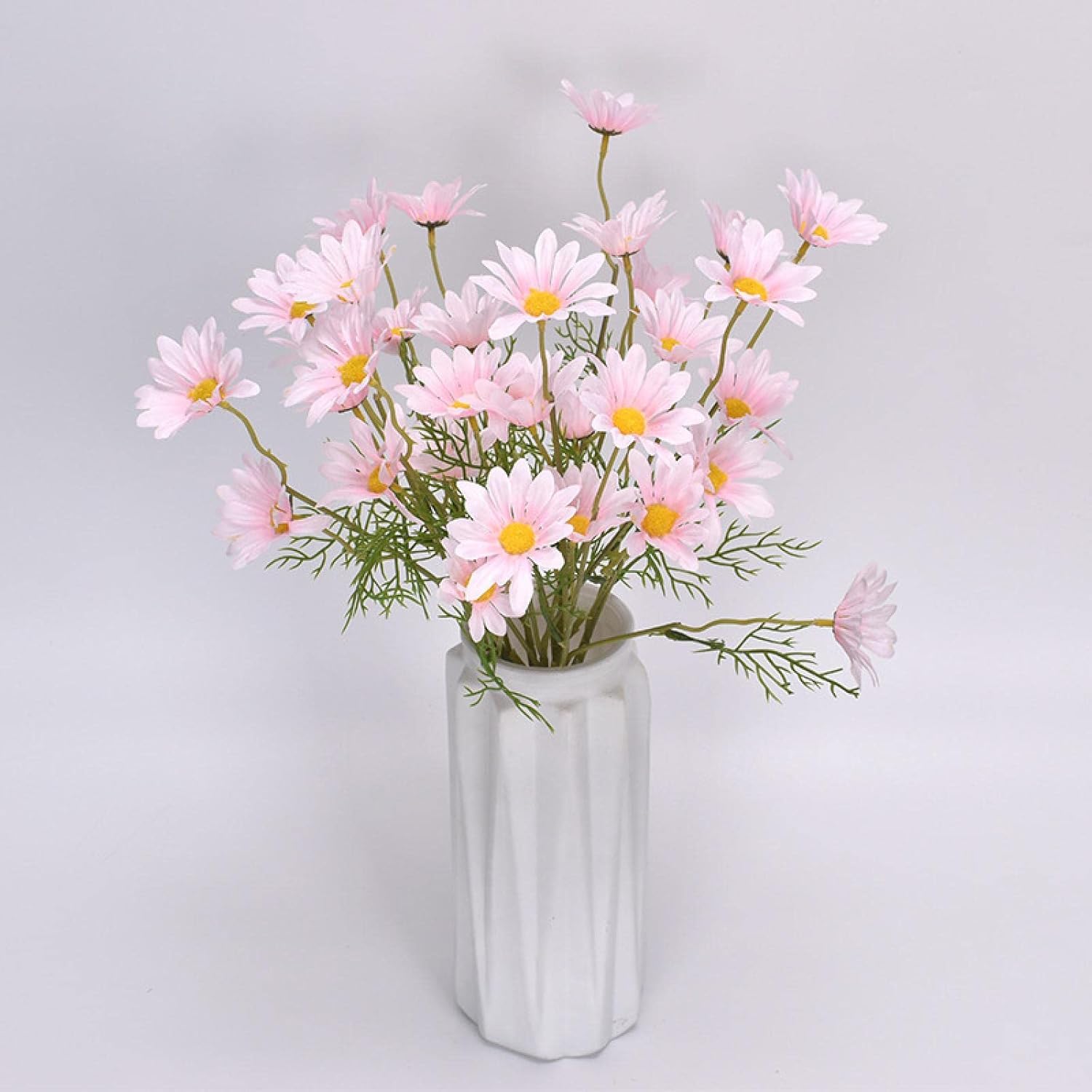 YATUOPNG Artificial Plant In Pot-Simulation Of Daisy Home Wedding Photography Props Decoration Flowers Lightpurple(Pink)