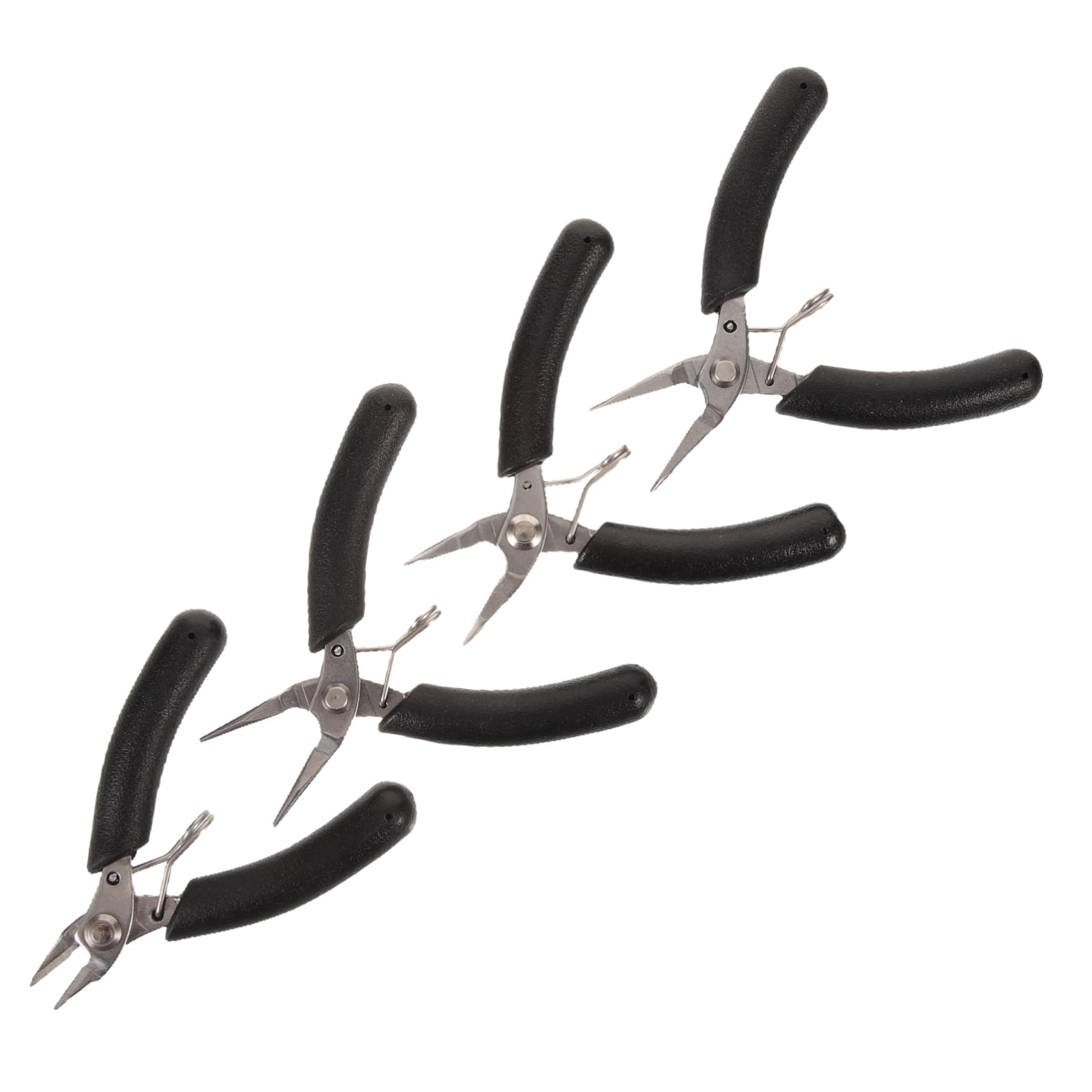 EXCEART 12pezzi Pinze Fatte Mano Per Creazione Di Gioielli Strumenti Resistente Con Pinza Punta e Rotonda Per Lavori Di Artigianato