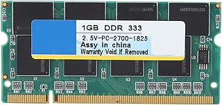 Memória Ddr do Portátil, 1g 333mhz Ram do Portátil para Ddr PC-2700 Notebook Compatibilidade Completa para /, 1g Placa do Módulo de Circuito Ram Ddr do Portátil