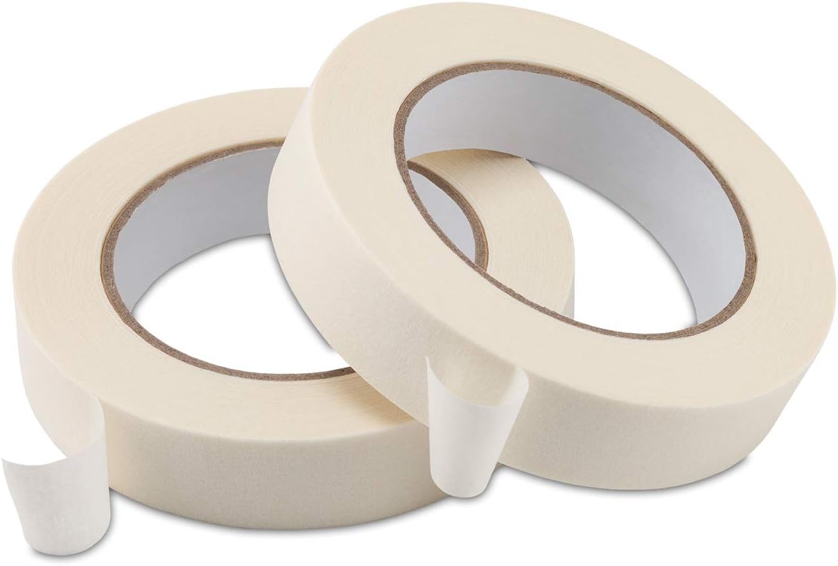 Amazon Basics Masking Tape, 0.94 Inch by 180 Feet, 6 Rolls