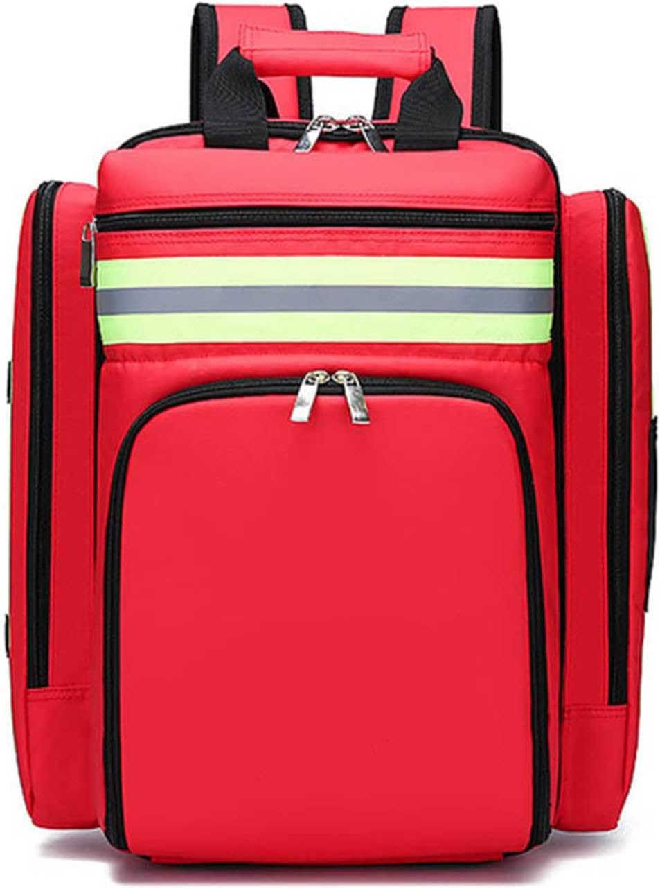 Empty First Aid Bag, Safety Haversack, Medication Storage Portable Travel Medical Supplies Cosmetic Organizer Emergency Pill Medicine Tote Outdoor Sport