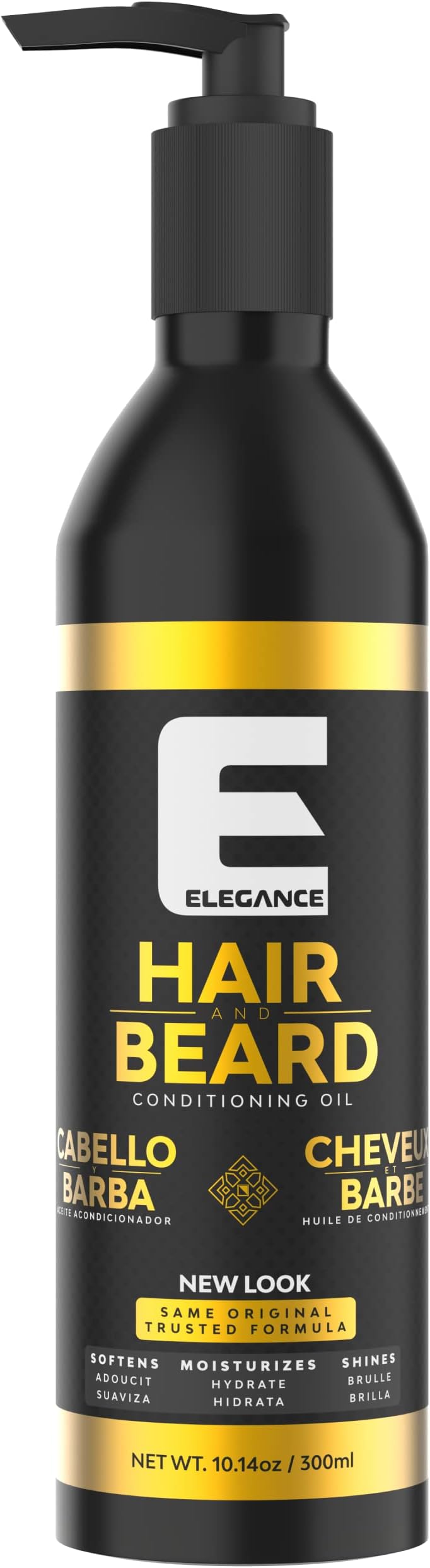 Hair & Beard Conditioning Oil, 10.1 Oz, Enriched with Aloe Vera, Hair Oil that Promotes Healthy Hair and Beard Growth, Reduces Itching