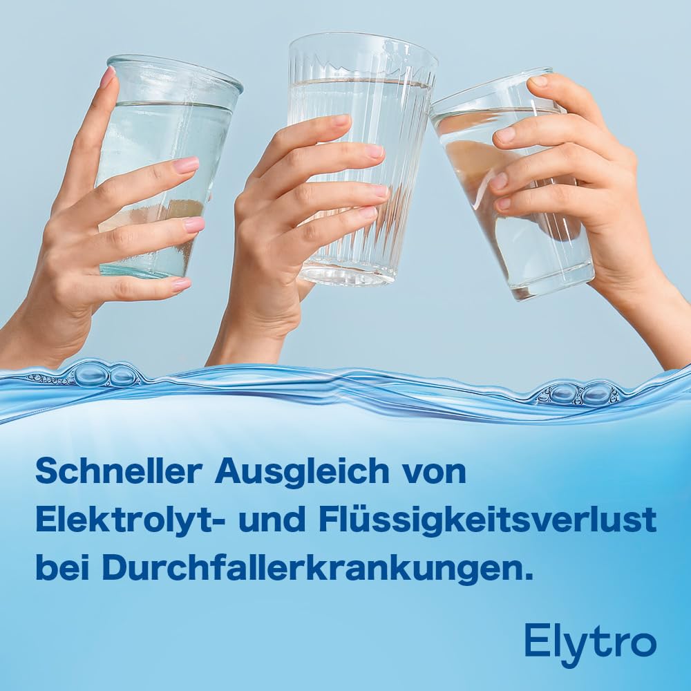 Mieszanka elektrolitowo-glukozowa do szybkiego przywrócenia równowagi płynów – elektrolity neutralne smakowo z sodem, potasem i chlorkiem – wegańska, bez glutenu i laktozy, 20 saszetek