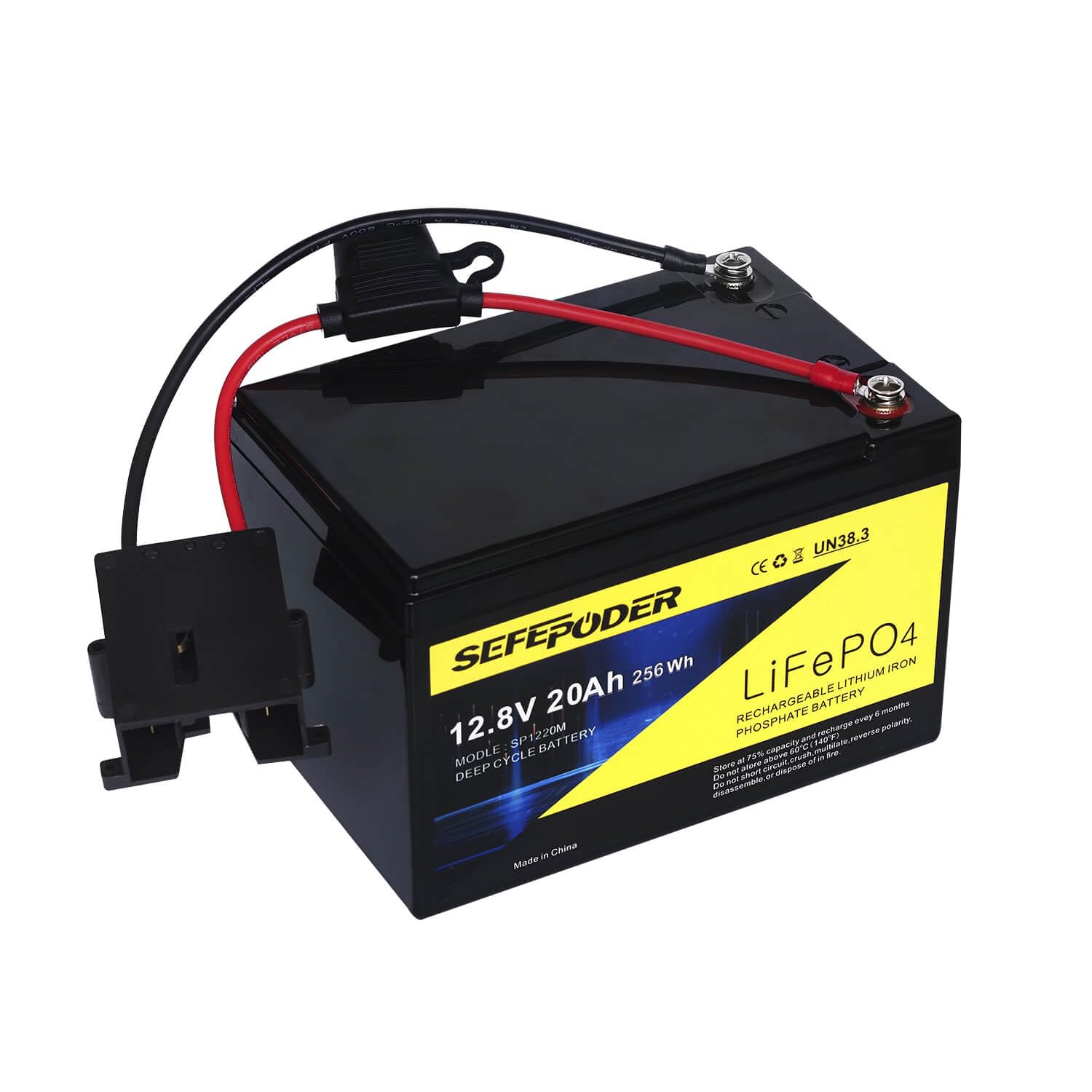 Replacement Battery Compatible with Fisher Price Power Wheels 12 Volt Battery,12V 20Ah Lifepo4 Lithium Ion Rechargeable Battery for Power Wheels Ride-On Vehicles