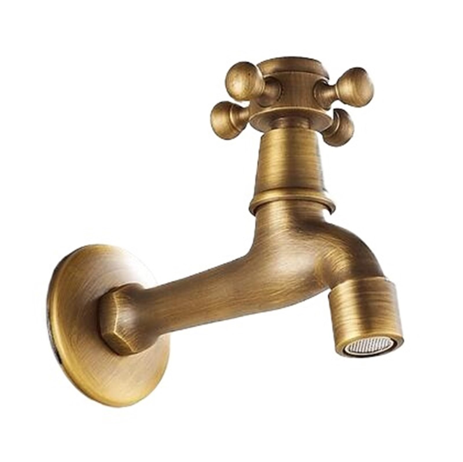 Robinet ordinaire en laiton de style antique, élégance durable pour l'extérieur
