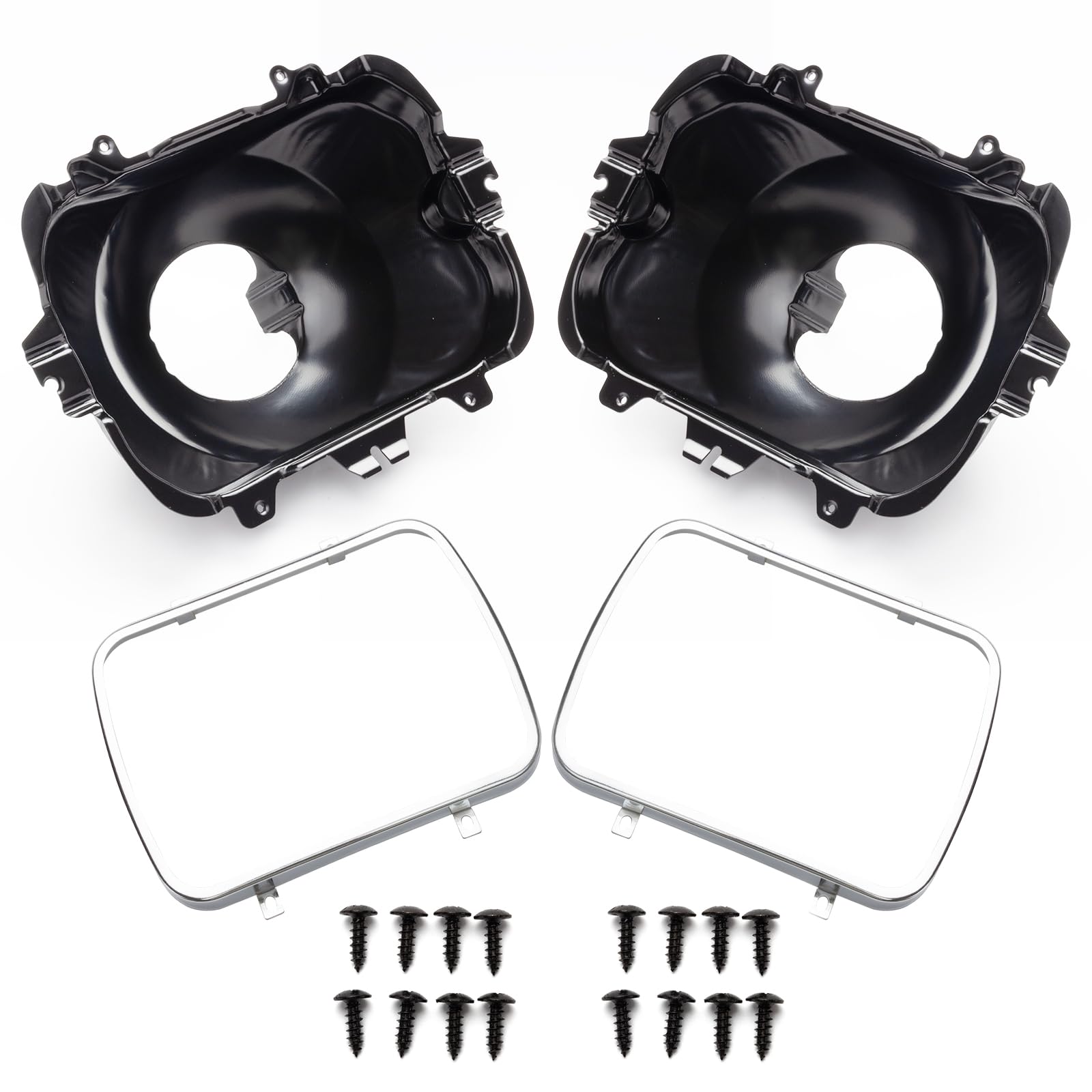 Photo 1 of VODCACA 42437 2PCS Headlight Bucket Kit, 5X7 Headlight Mounting Compatible with Chevrolet Express GMC Savana 1500 2500 3500