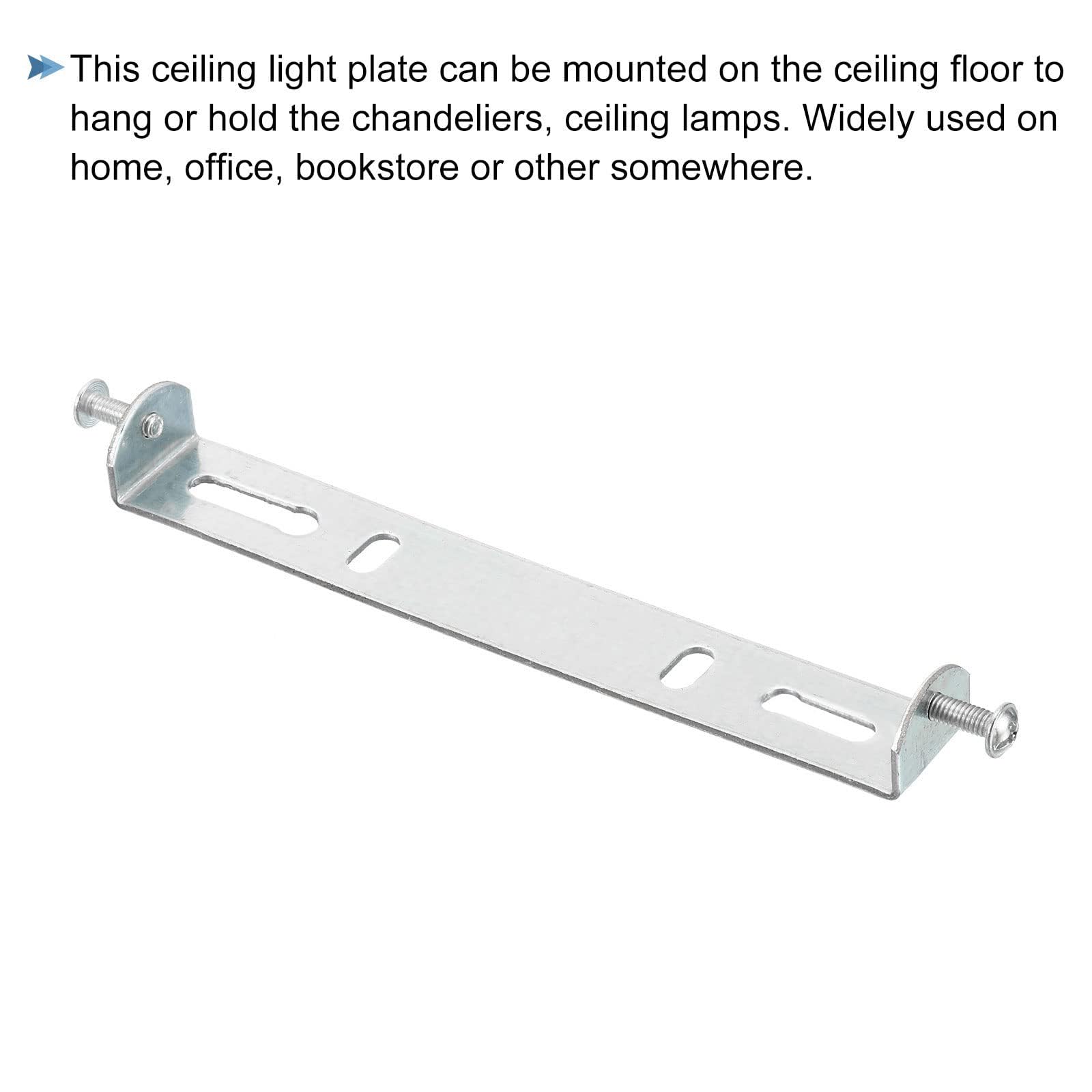 TOP-VIGOR 1Set Light Fixture Ceiling Bracket, 135mm Ceiling Light Plate Kit - Image 4