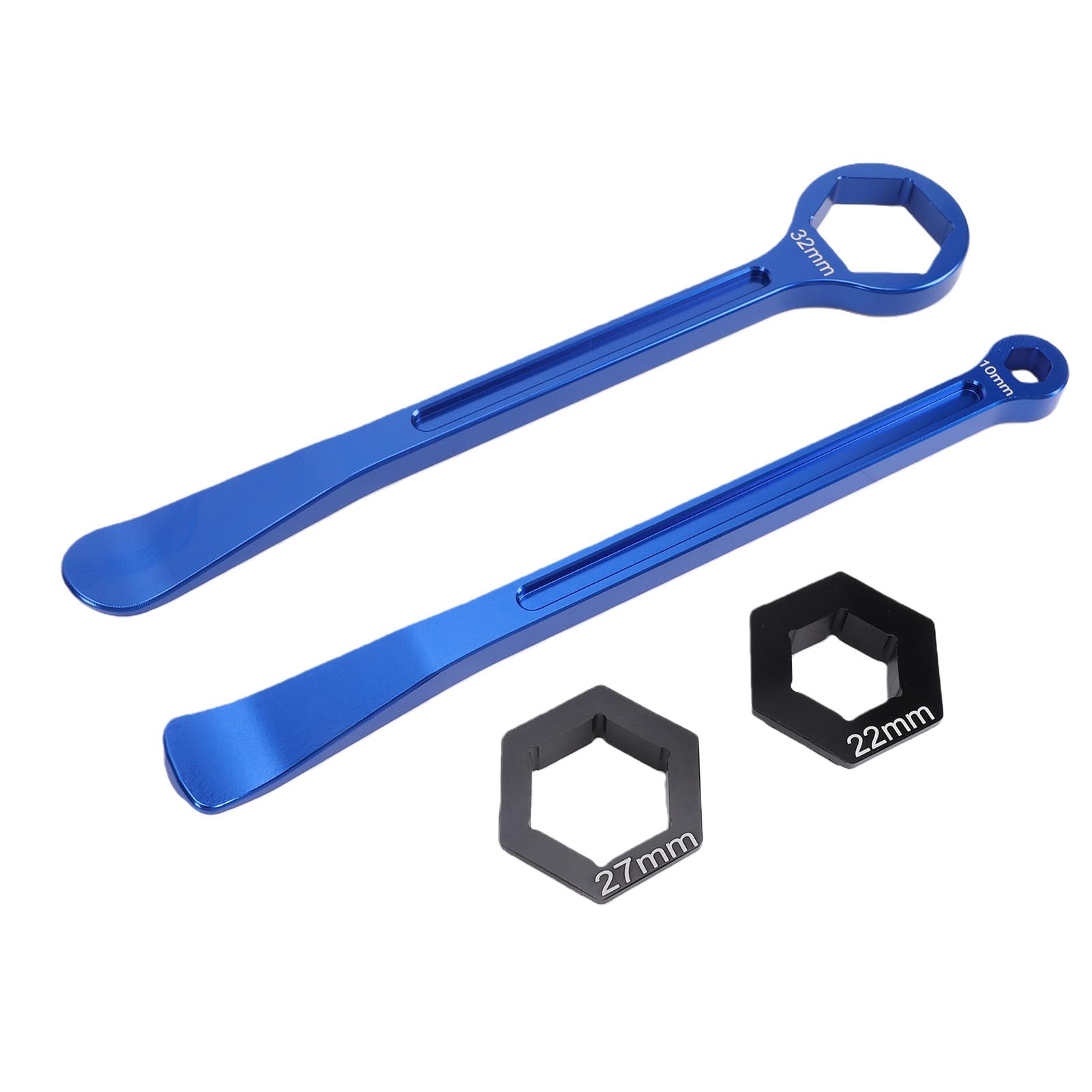 Cuillères à Pneus Outil démontage pneu moto cross kit clé essieu 10 13 22 27 32