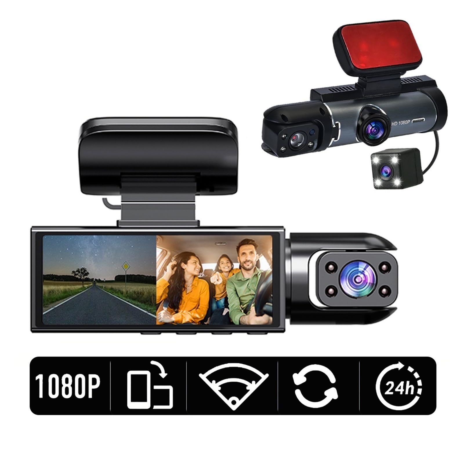 ブラックボックス Amazon.co.jp: 車のブラックボックス 3 カメラ車 DVR 3 ウェイ