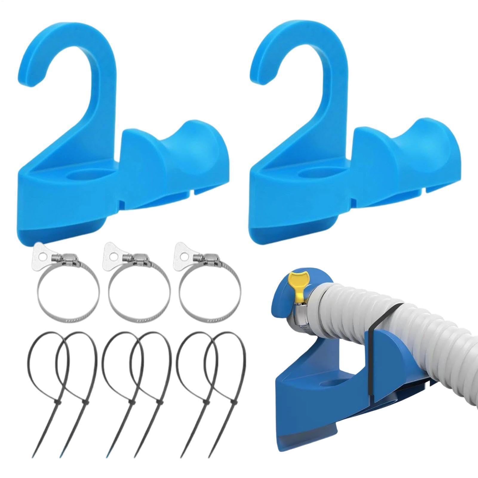 Pool Hose Holder 3 Pieces Non-slip Tube Filler Support