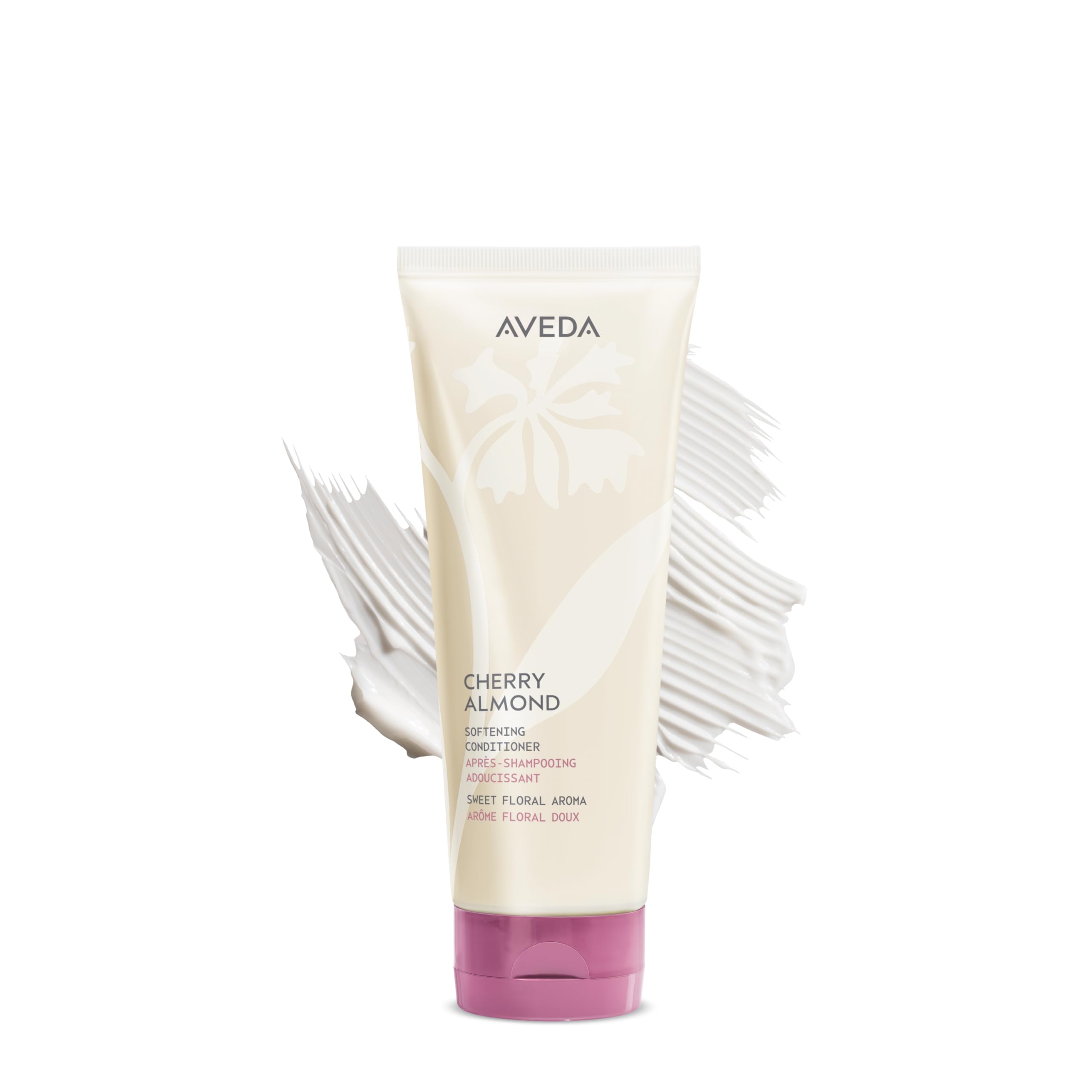 Aveda Cherry Almond Balsamo ammorbidente - Capelli da normali a secchi - Con olio di cocco e burro di karité - Senza siliconi - Aroma iconico di tonka arancia ylang ylang