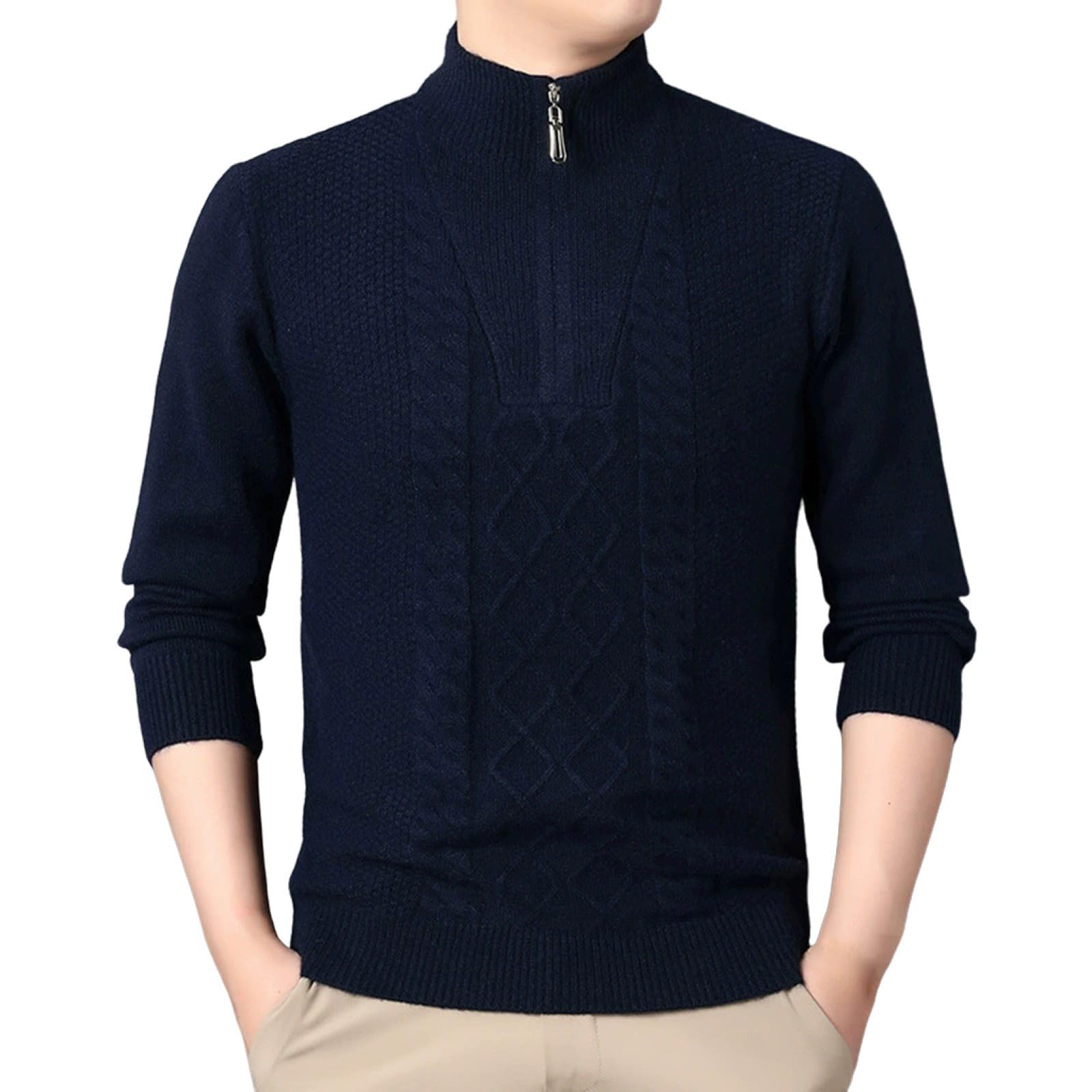 Suéter de punto grueso, abrigo de manga larga, cuello redondo, gran tamaño, suave, cálido, para invierno, cómodo, informal, de moda, ropa de abrigo