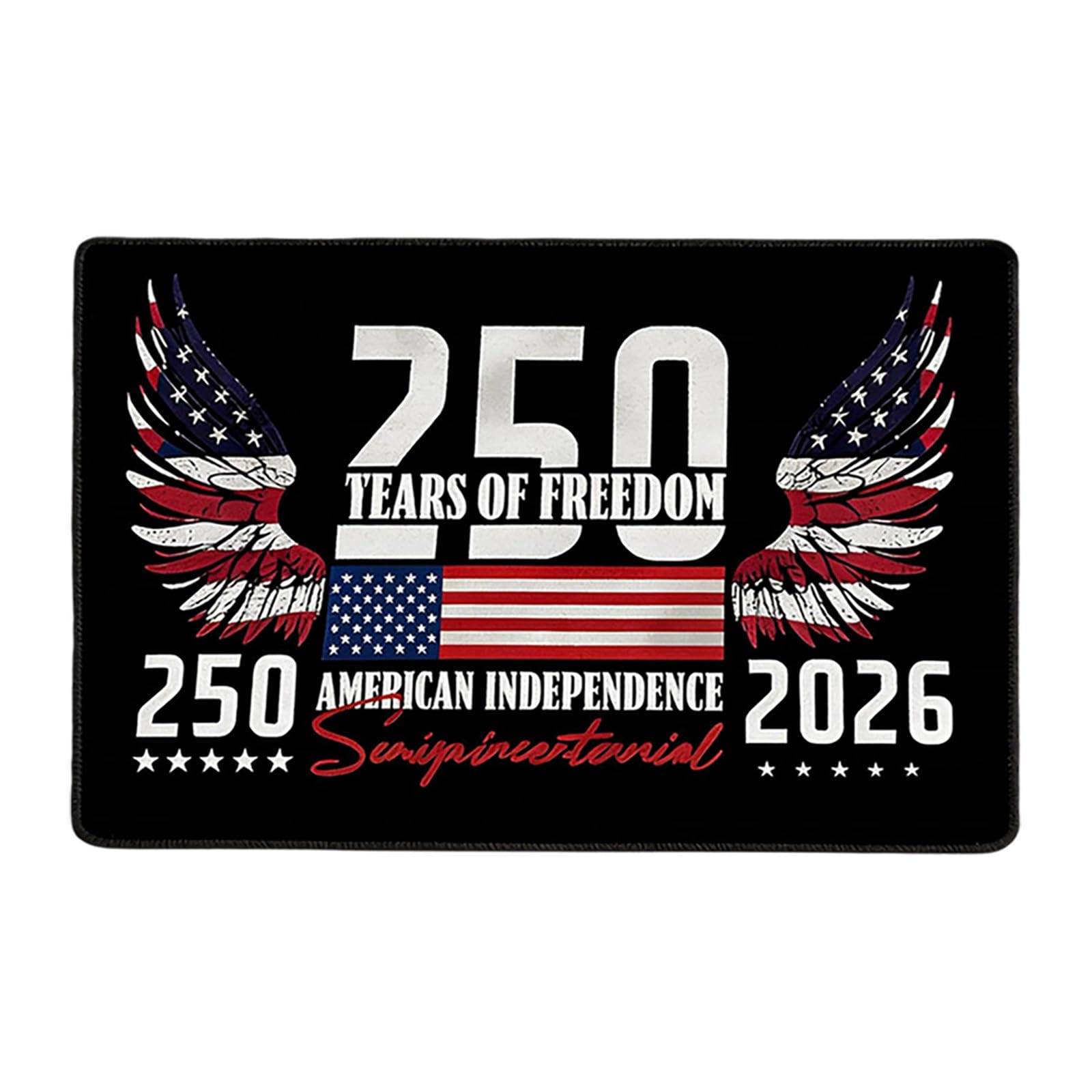 Paillasson 2026 USA grand format résistant d'intérieur et extérieur
