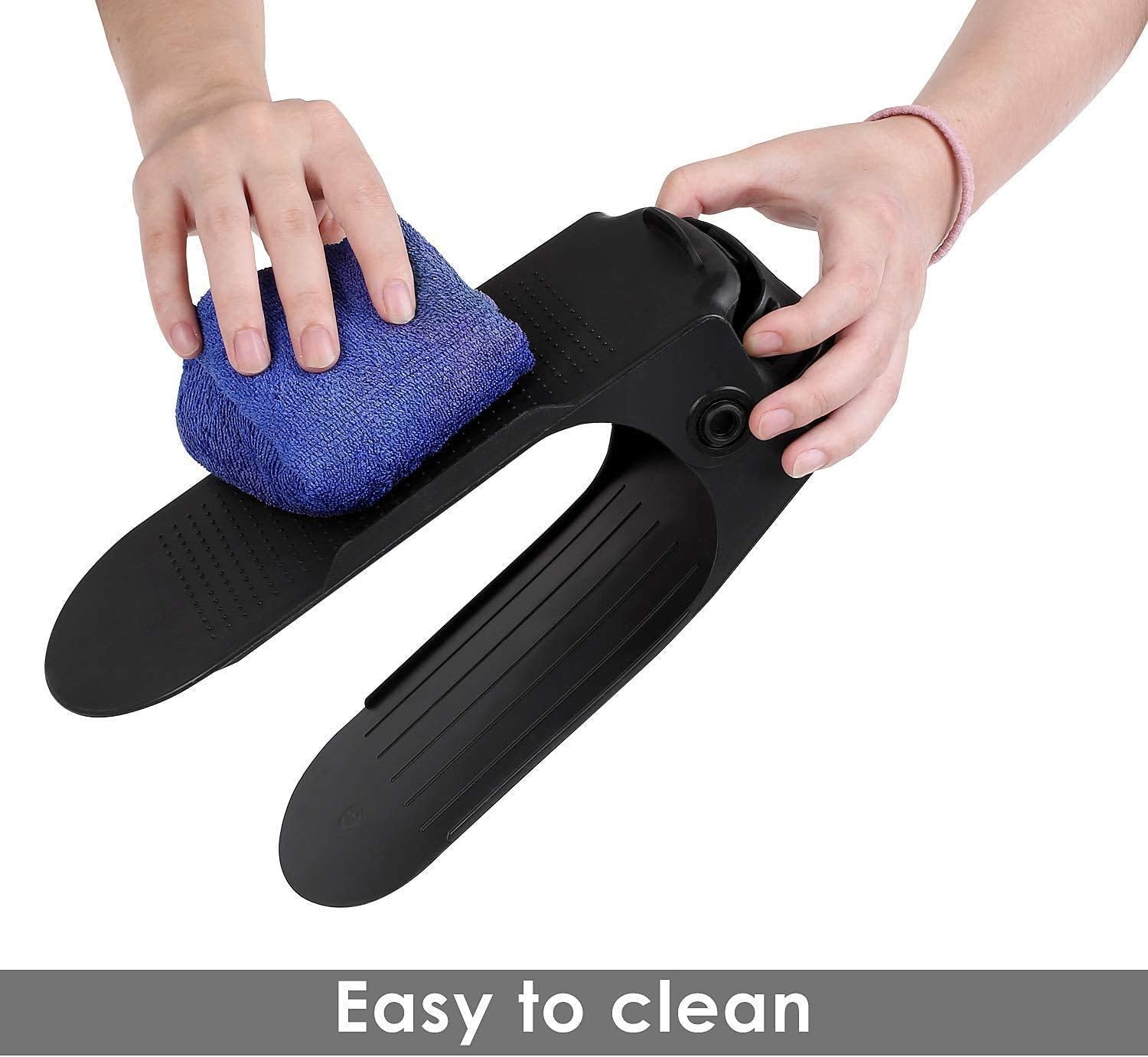 Omanos Adjustable Folding Shoe Slots Organizer 3