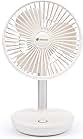 Meaco 260c Cordless Cooling Fan - Small, Quiet Desk Fan for Bedrooms, Desktops and Office - Portable and Rechargeable