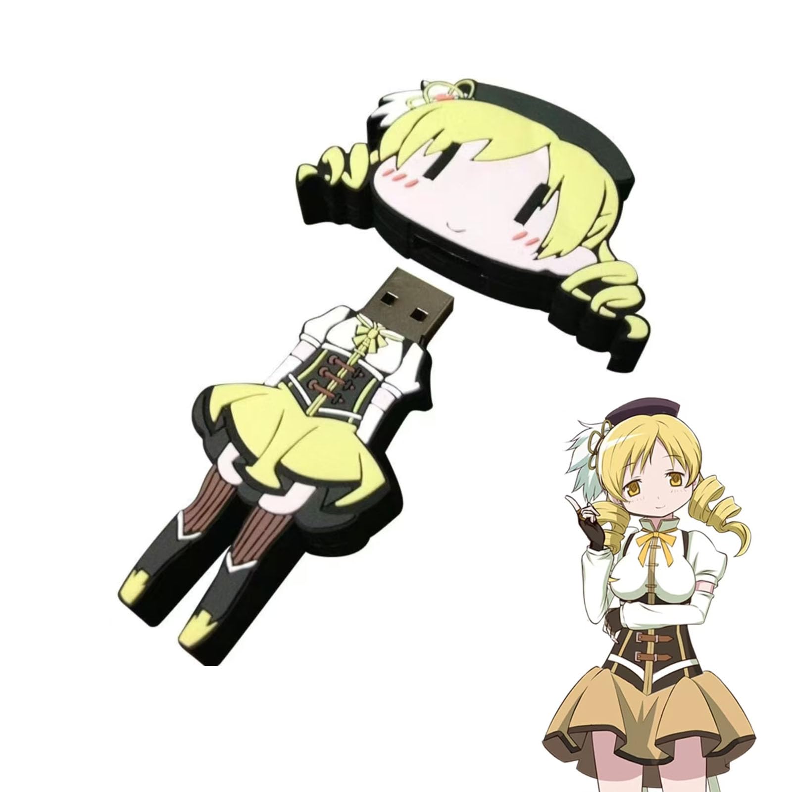 ギガまみっちUSBメモリ　マミった　アークポエミィ　C83　十月十日　まどマギ Amazon.co.jp: 魔法少女まどかマギカ USBメモリ 巴マミ ポータブルU