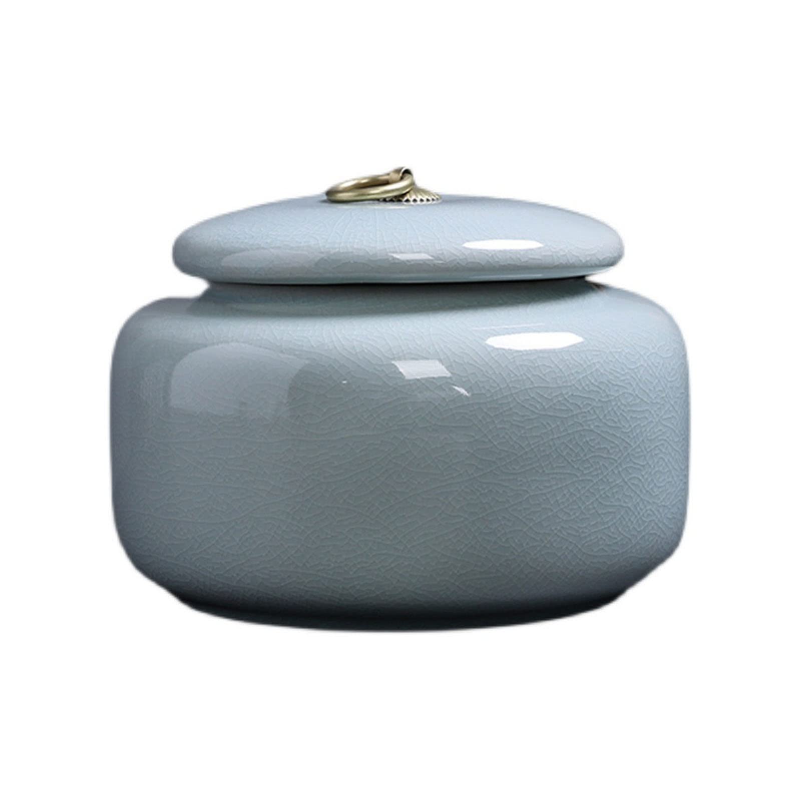 Puszka na herbatę Duży ceramiczny szczelnie zamknięty słoik do przechowywania herbaty Pu-erh Zielona herbata Czarna herbata Domowa herbata Caddy Tea