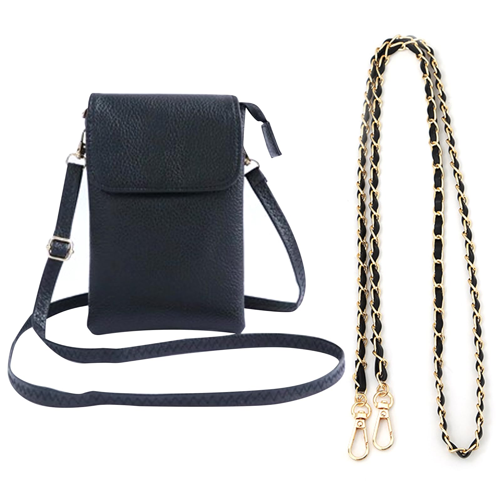 TYXHXTF Bolso para Móvil, Teléfono Bandolera Pequeña para Mujer, Mini Teléfono Bolso Messenger Mujeres Casual, para la Vida Cotidiana, Las Compras, la Escuela