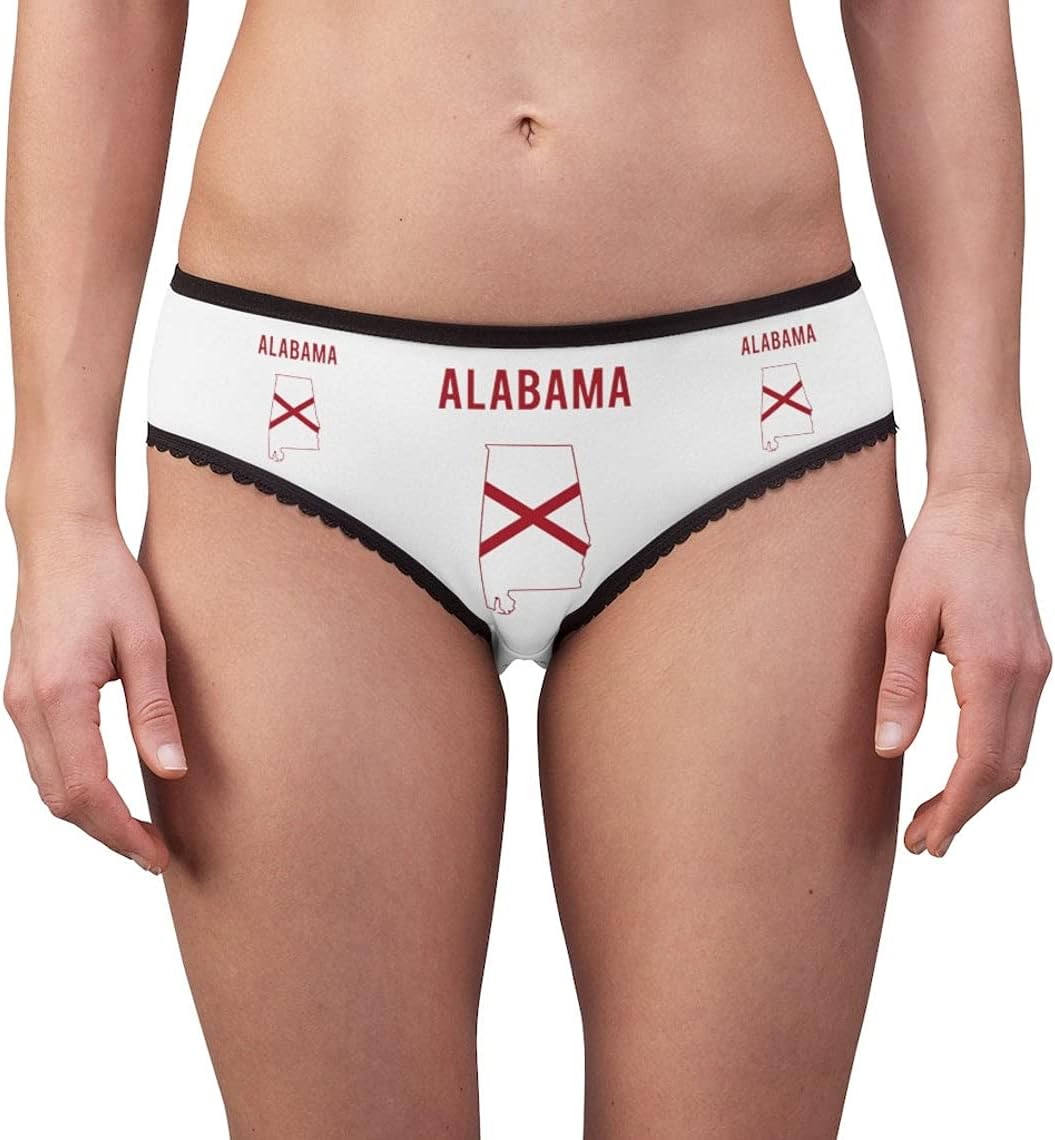 SpreadPassion Alabama Panties, Alabama Underwear, Briefs, Cotton Briefs, Funny Underwear, Panties For Women