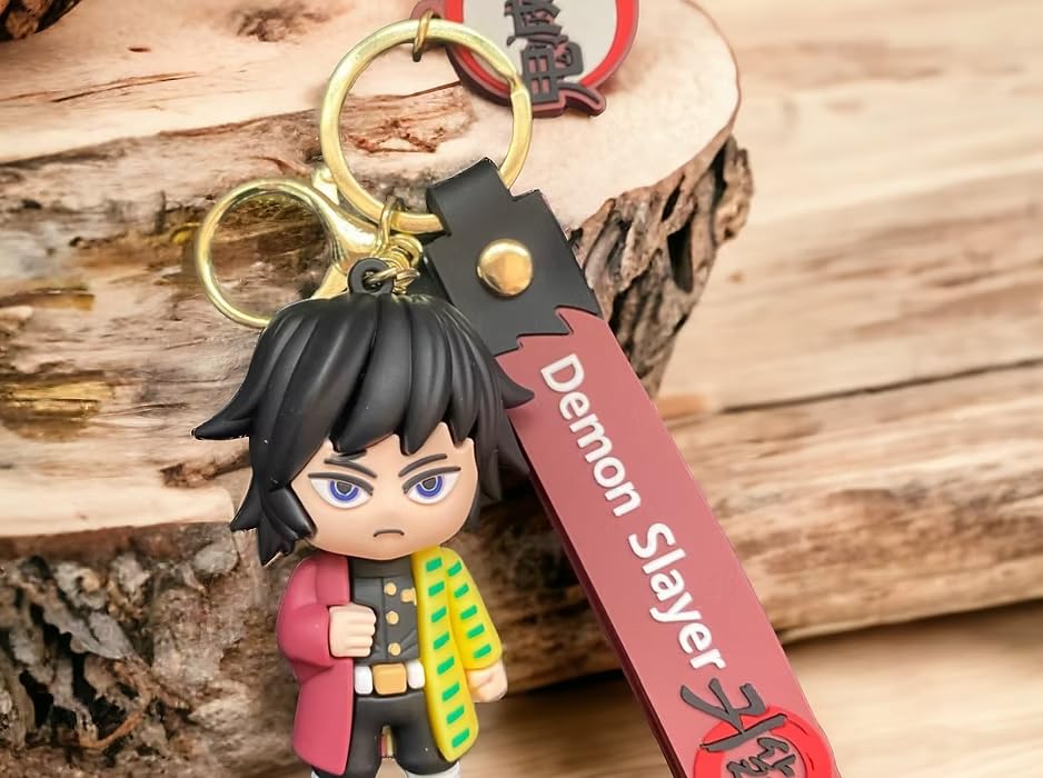 Image of Cute 3D Keychain | Keyring & Quirky Bag Charm | Hard Silicone, Unbreakable | Travel Essential | Kids Friendly | Strap & Bag Hook