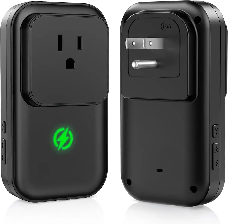 Alarme de Queda de Energia, Alarme de Falha de Energia Para Freezer com Indicador Led Ajustável de 110 Db, Alerta de 12 Horas, Detector de Queda de Energia Para Geladeira, Bombas de Esgoto