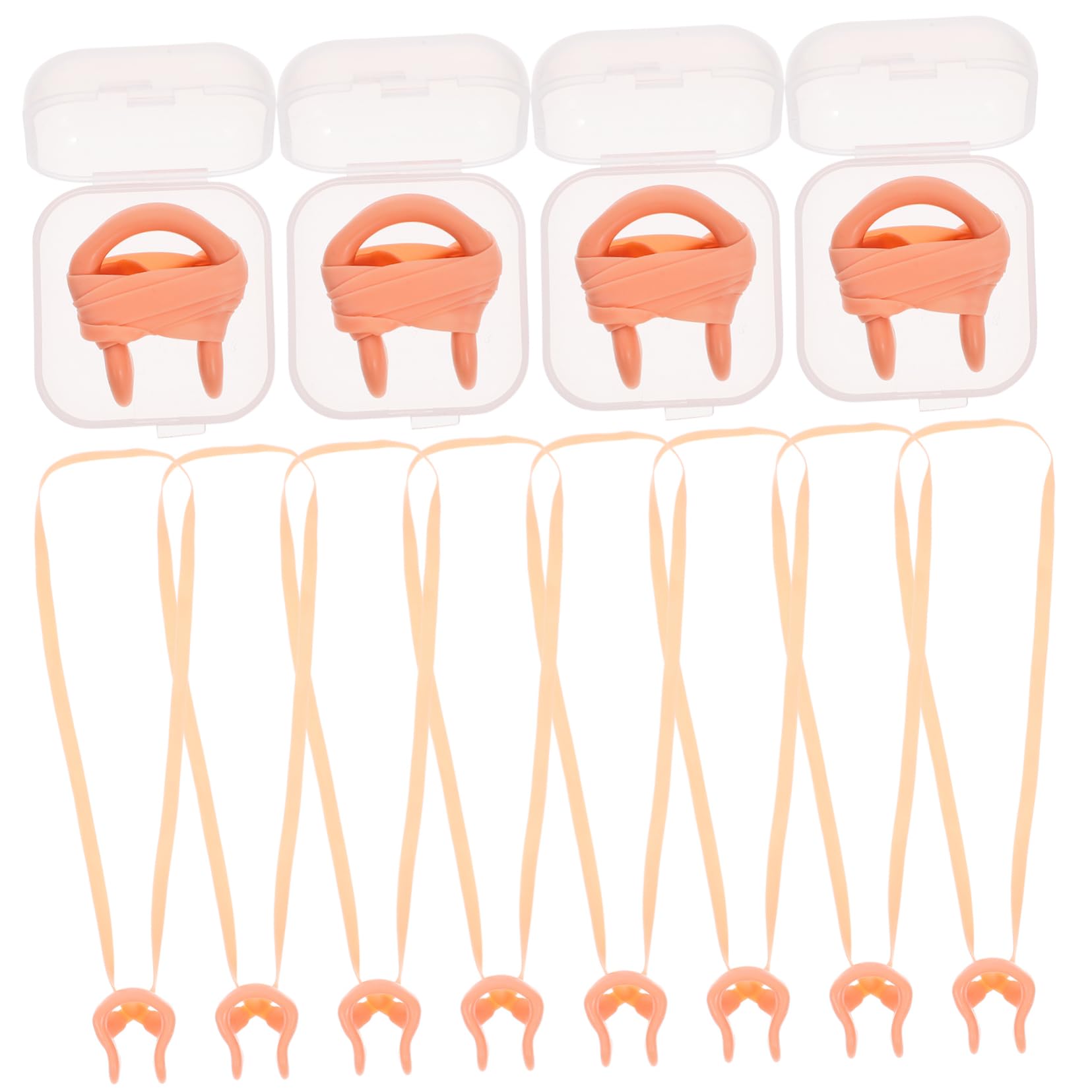 VANZACK 36piezas Clip Nasal De Silicona para Protección Nasal Al Nadar Accesorio De Natación para Niño Niña y Adultos