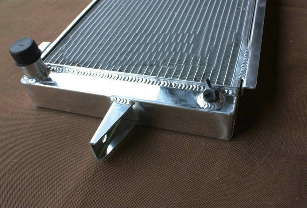 4ROW Aluminio Radiador Para Ford RS 2000 Escort/Sierra RS500 Cosworth 4X4 2.0L 16V 1985-1998 MT