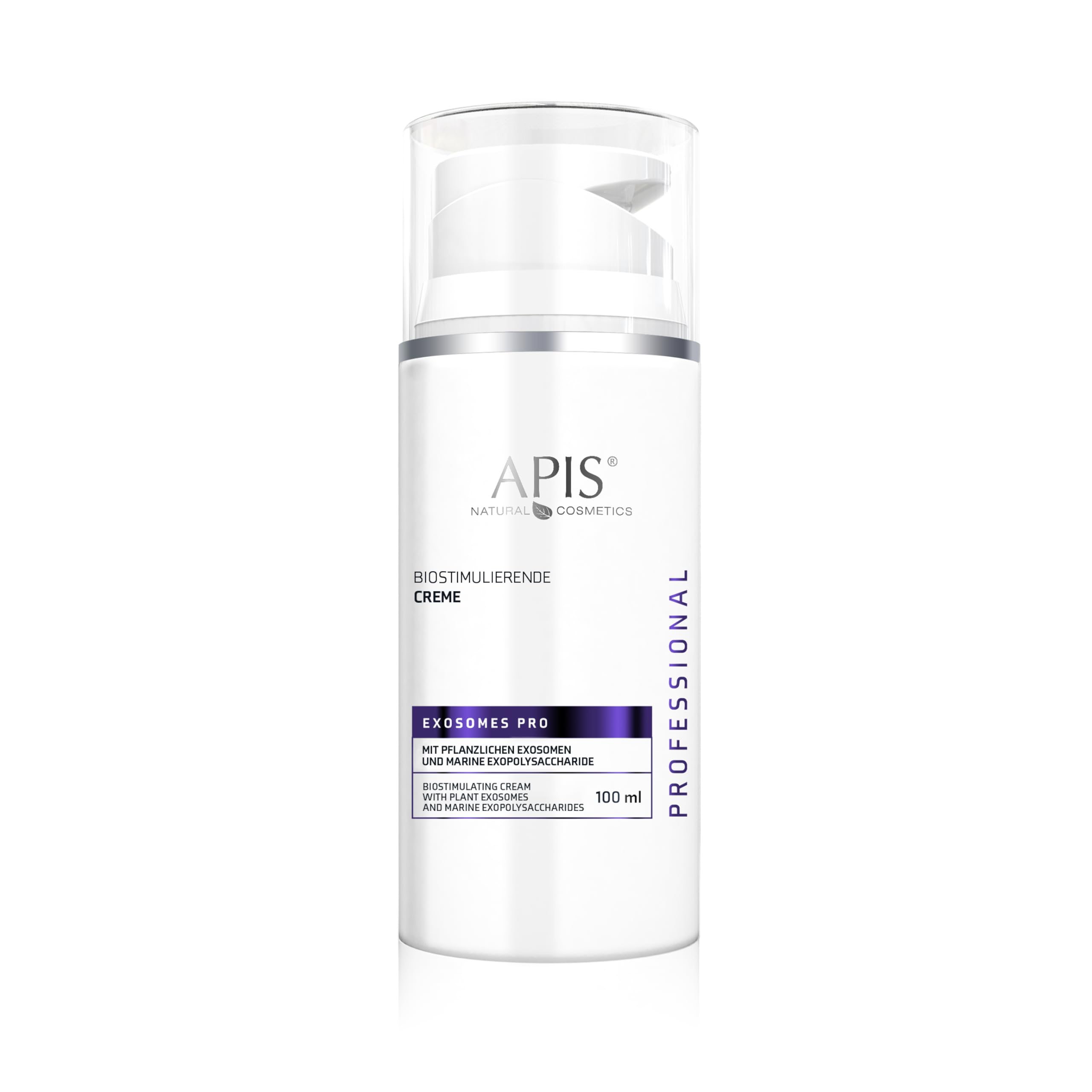 Apis EXOSOMES PRO Crema viso biostimolante - 100 ml - con esosomi vegetali, rigenerante, idratante, anti-aging, per pelle mista