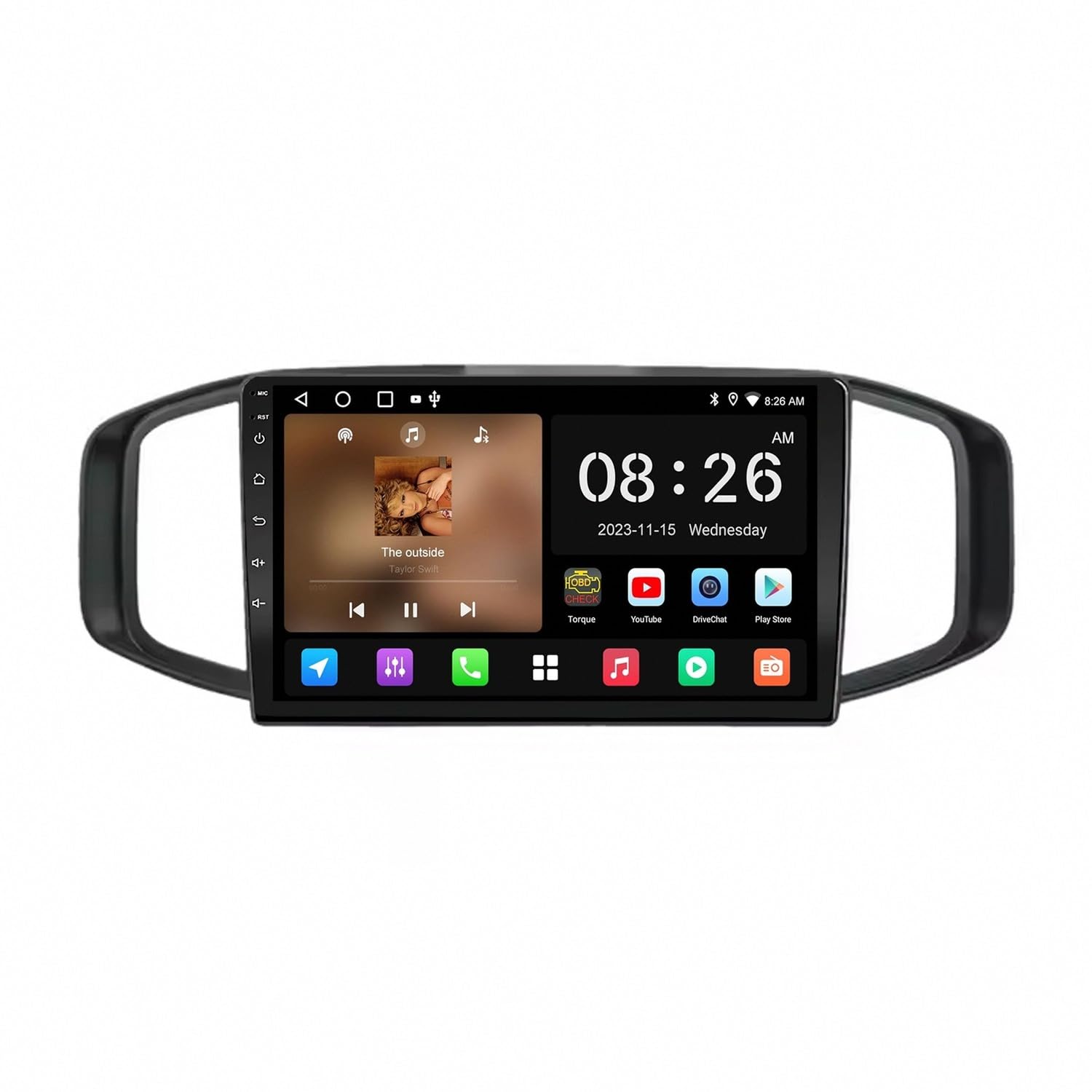 Pantalla de coche para Rover M-G3 con Android Auto y Bluetooth 8