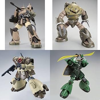 Amazon.co.jp: MG ザク ズゴック HG ドム ゲルググ ユニコーン