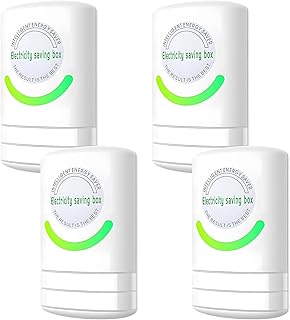 Energy Saving Device for Home & Office, Electricity Saver Box, Voltage Optimization and Surge Protection, Plug and Play (4PCC)