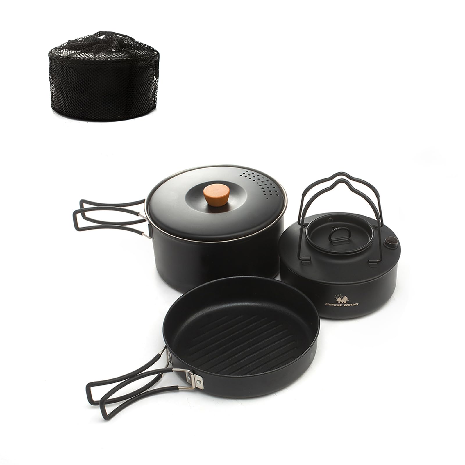 Amazon | 【Forest Dawn】クッカーセット キャンプ 調理器具 キャンプ