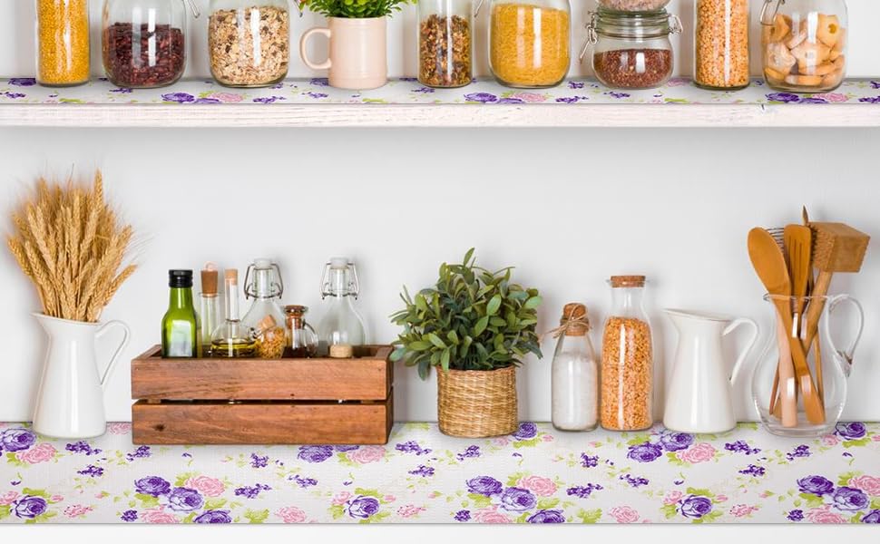 Revêteent D'étagère Antidérapant Pour Aroires De Cuisine, Tiroirs