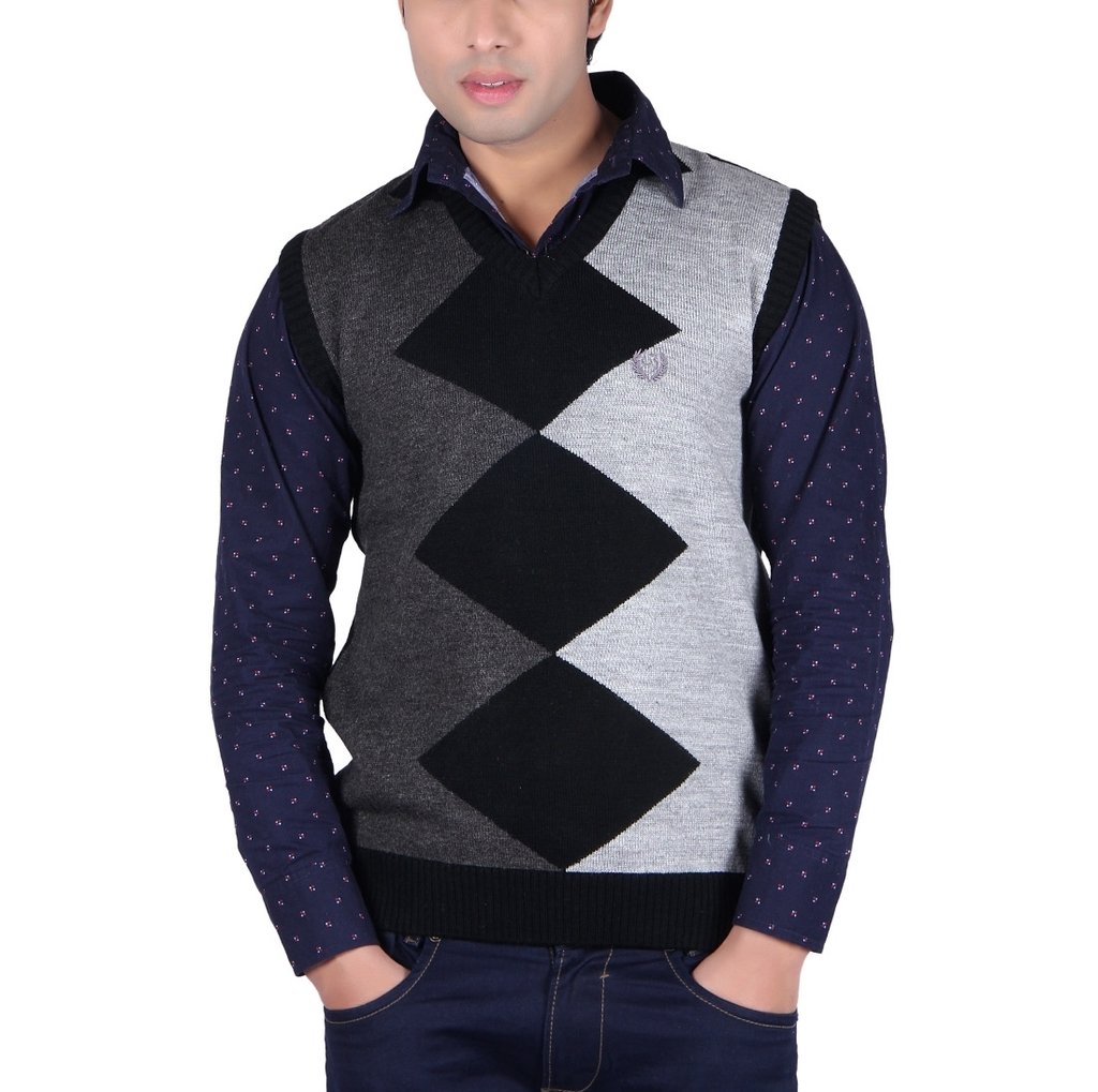 LeeboneeMen's Sleeveless Pullover