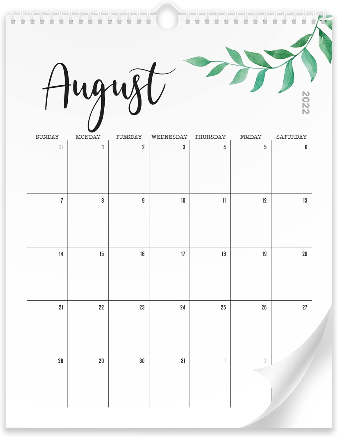amazon com aesthetic floral wall calendar runs from january 2022 until july 2023 the perfect monthly calendar with seasonal designs for easy planning office products