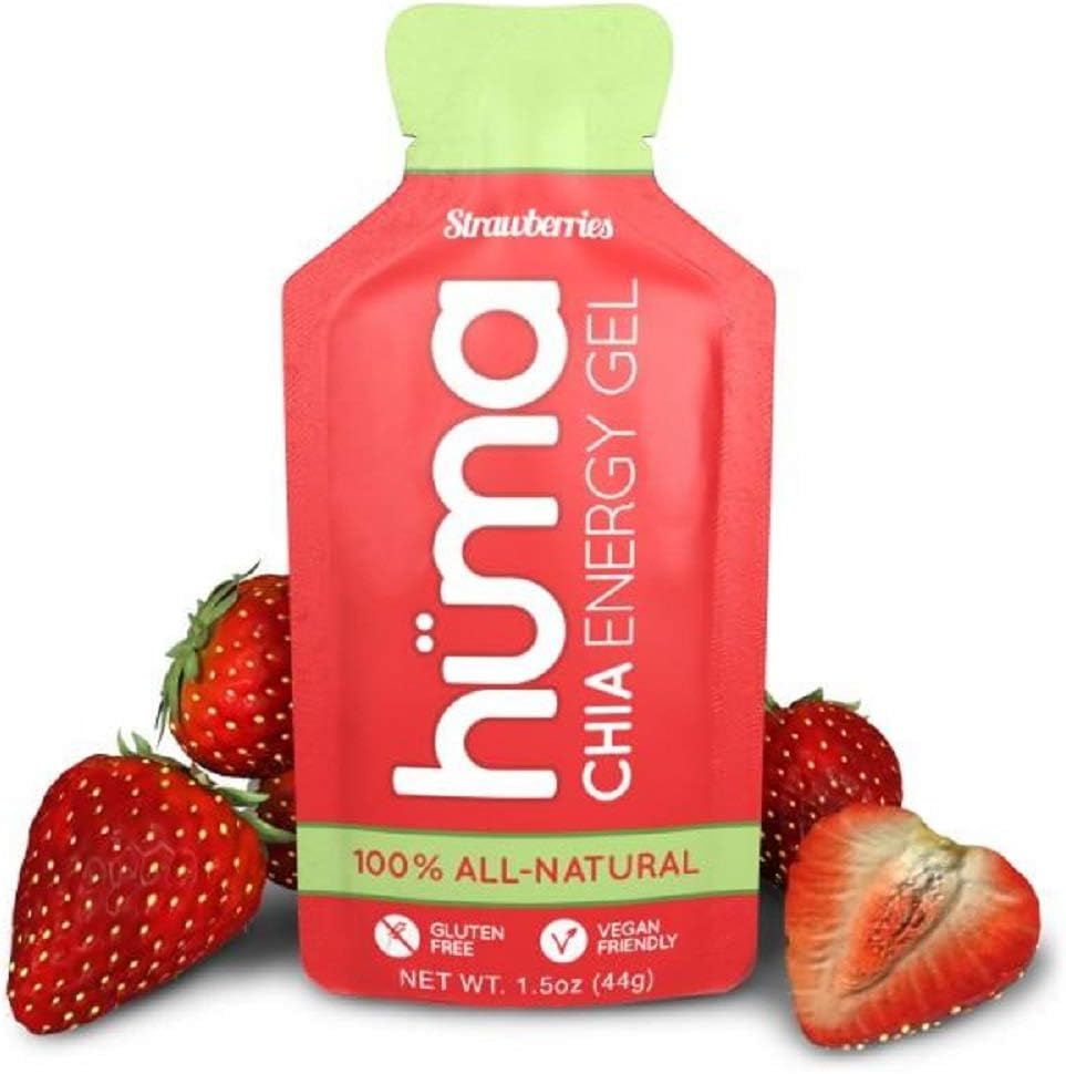 Huma Chia Energy Gel - Box of 24 (Raspberry)