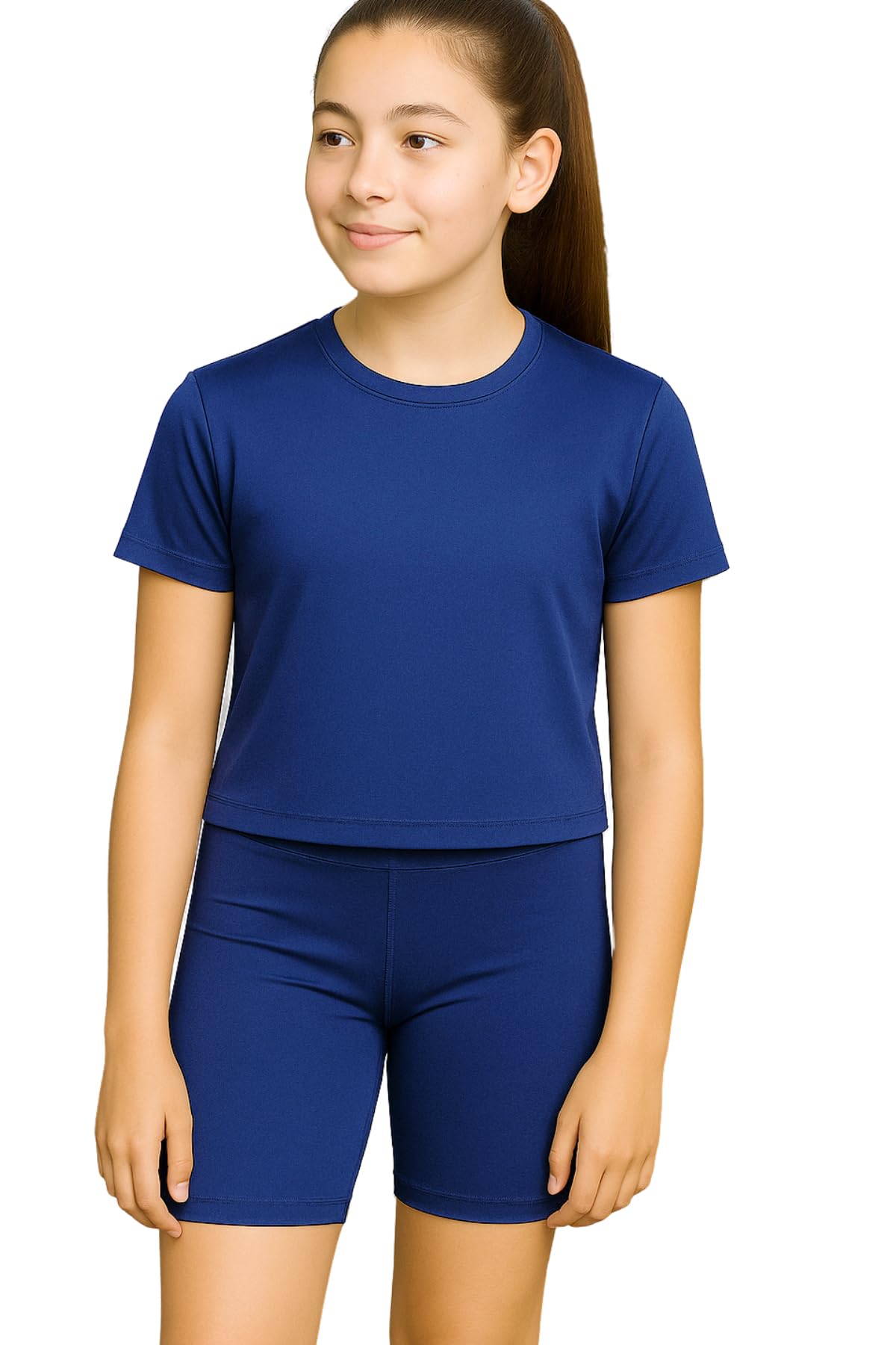 PopCouture Hochwertige Sportbekleidung für Mädchen, Gymnastik, Sport, Radsport