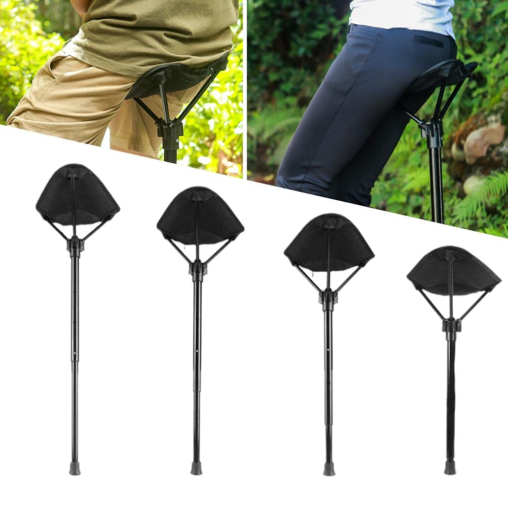 Lubudup Outdoor kruk inklapbaar, camping aluminium vouwkruk, campingkruk, compact visgereedschap, outdoor stoel, inklapbare telescopische kruk, hoge stoel, draagbare eenpotige outdoor campingstoel Lubudup Outdoor kruk inklapbaar, camping aluminium vouwkruk, campingkruk, compact visgereedschap, outdoor stoel, inklapbare telescopische kruk, hoge stoel, draagbare eenpotige outdoor campingstoel