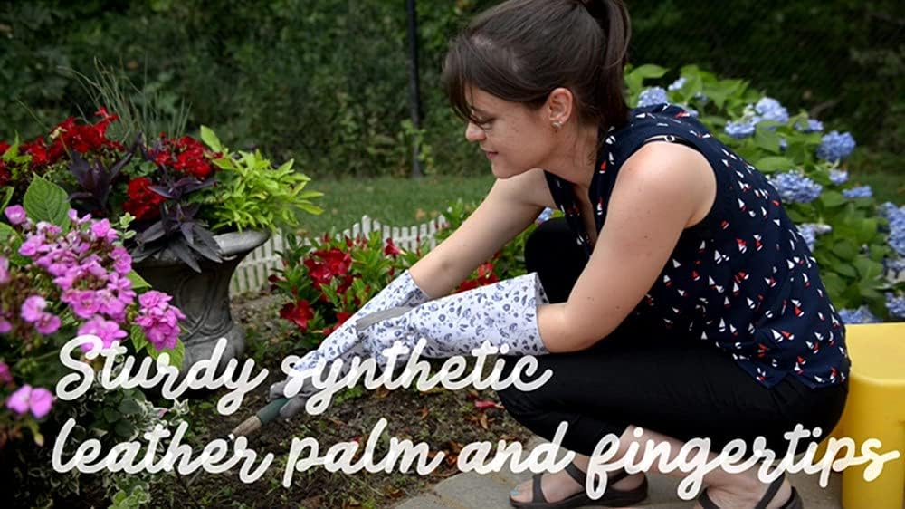 Garden gloves women, KAYGO KG128SG, For Every Beautiful Women and Her Lovely long gardening gloves (Long Forearm) : Patio, Lawn & Garden