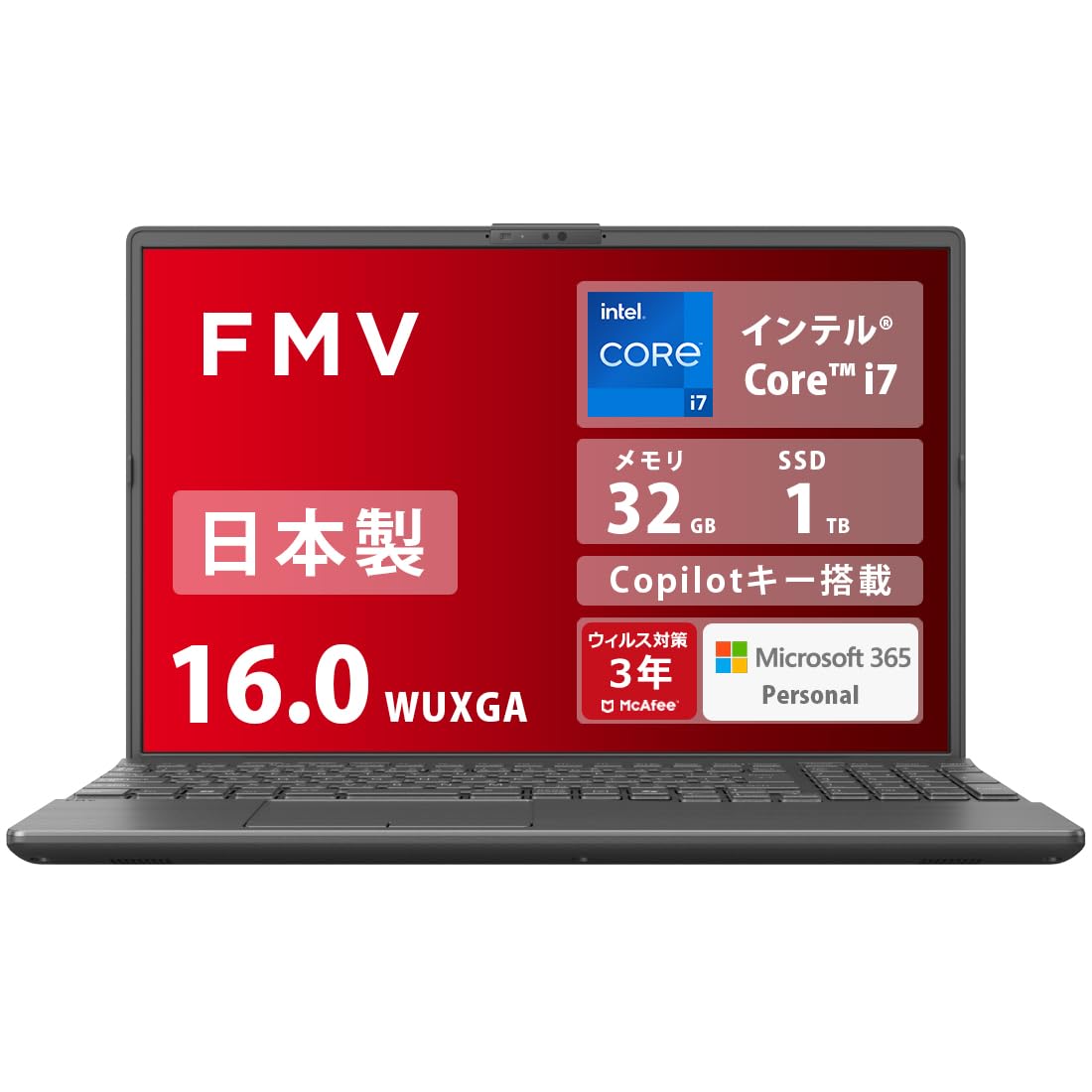 Amazon.co.jp: FMV ノートパソコン 日本製 3年保証 Note A WA3-K3 (MS