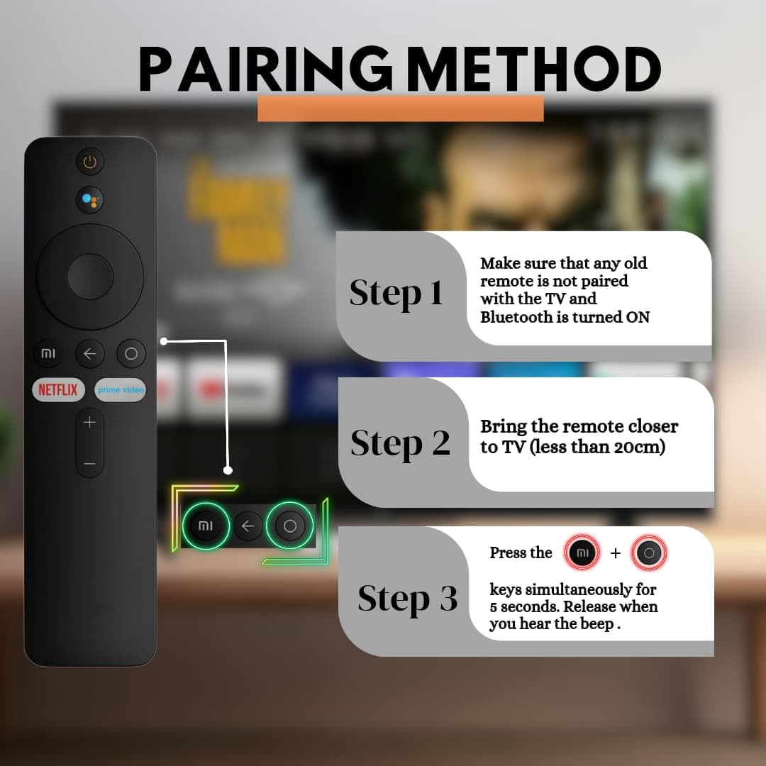 New Year Sale Original Replacement Remote Control Compatible With Xiaomi M... 3 New Year Sale Original Replacement Remote Control Compatible With Xiaomi M...